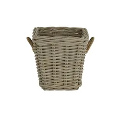 HOME STORY Aufbewahrungskorb   ¦ braun ¦ Rattan ¦ Maße (cm): B: 43 H: 45 T: 43.0