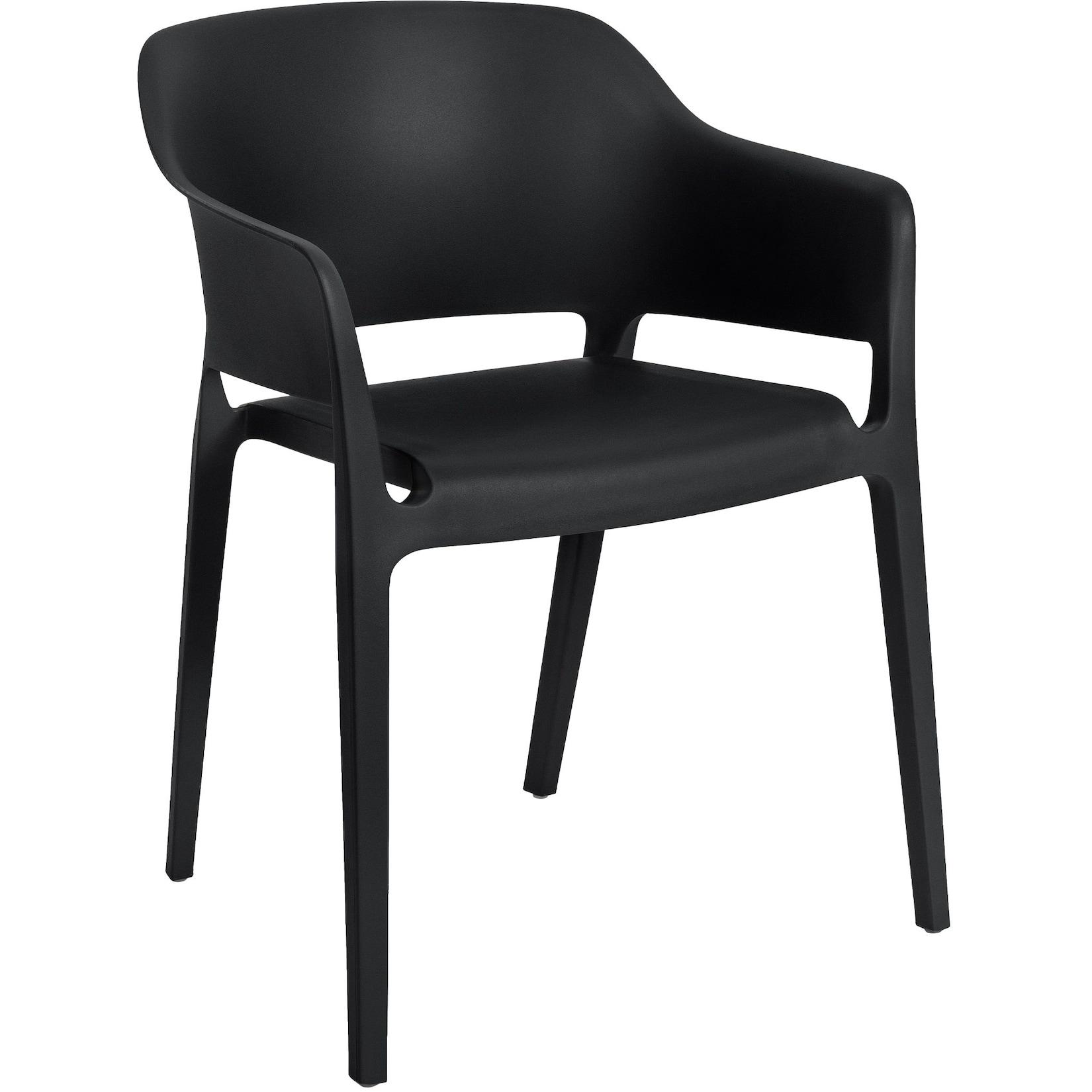 CLP Stapelstuhl Puebla Farbe: schwarz