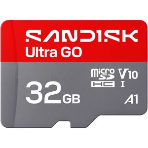 SanDisk Micro-SD-Karte Ultra GO, 32GB, bis 120 MB/s, UHS-I U1, SDHC
