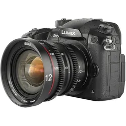 Meike MK 12mm T2.2 Micro 4/3 (D172951) (Micro Four Thirds, Micro Four Thirds), Objektiv, Schwarz