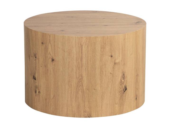 Mid.you Beistelltisch, Eiche, rund, 60x40x60 cm, Wohnzimmer, Wohnzimmertische, Beistelltische
