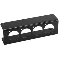 EUROLITE XLR 4x D-Type Blende für DXT Serie 3x