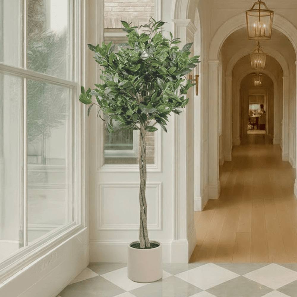 Faux Potted Bay Tree