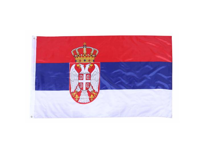 Flagge Serbien 90 x 150 cm