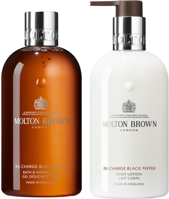 Molton Brown Re-Charge Black Peppercorn Bath & Shower Gel 300ml & Body