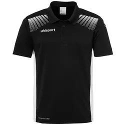uhlsport GOAL Poloshirt Kinder schwarz/weiss 152