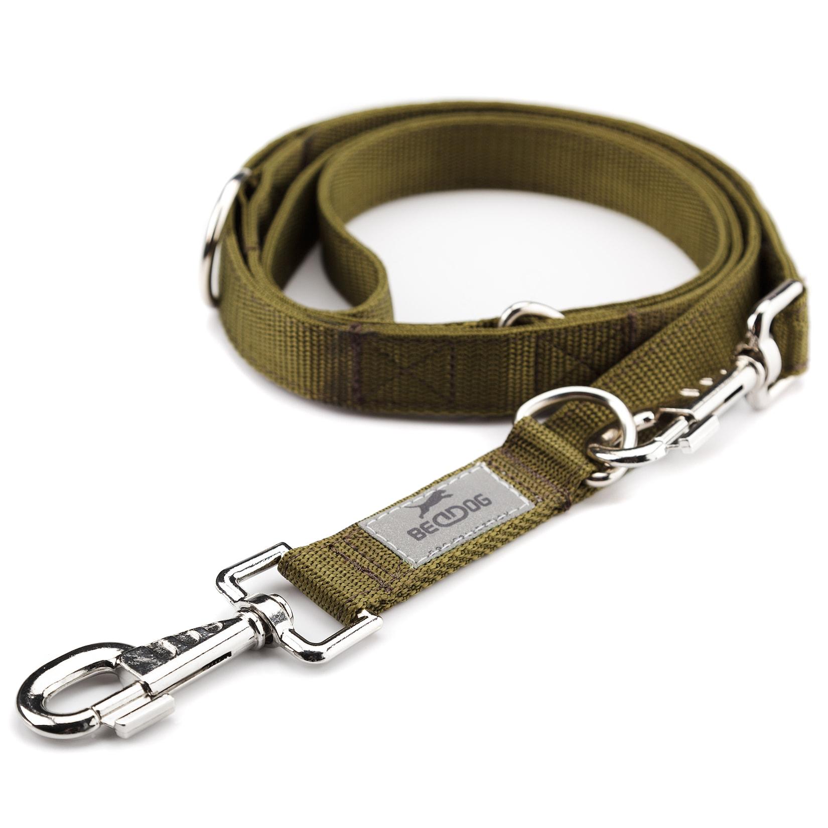 BedDog Hundeleine SPIKE verstellbar in 3 Längen Führleine, Laufleine