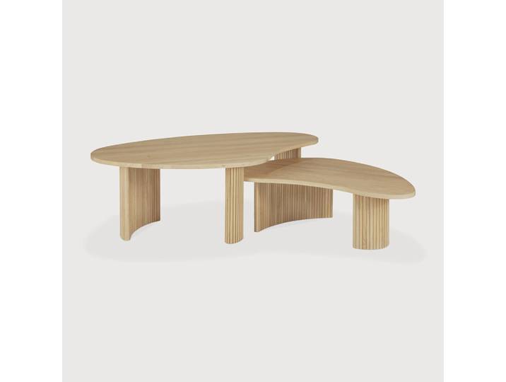 Ethnicraft Boomerang Indoor Couchtisch Massivholz