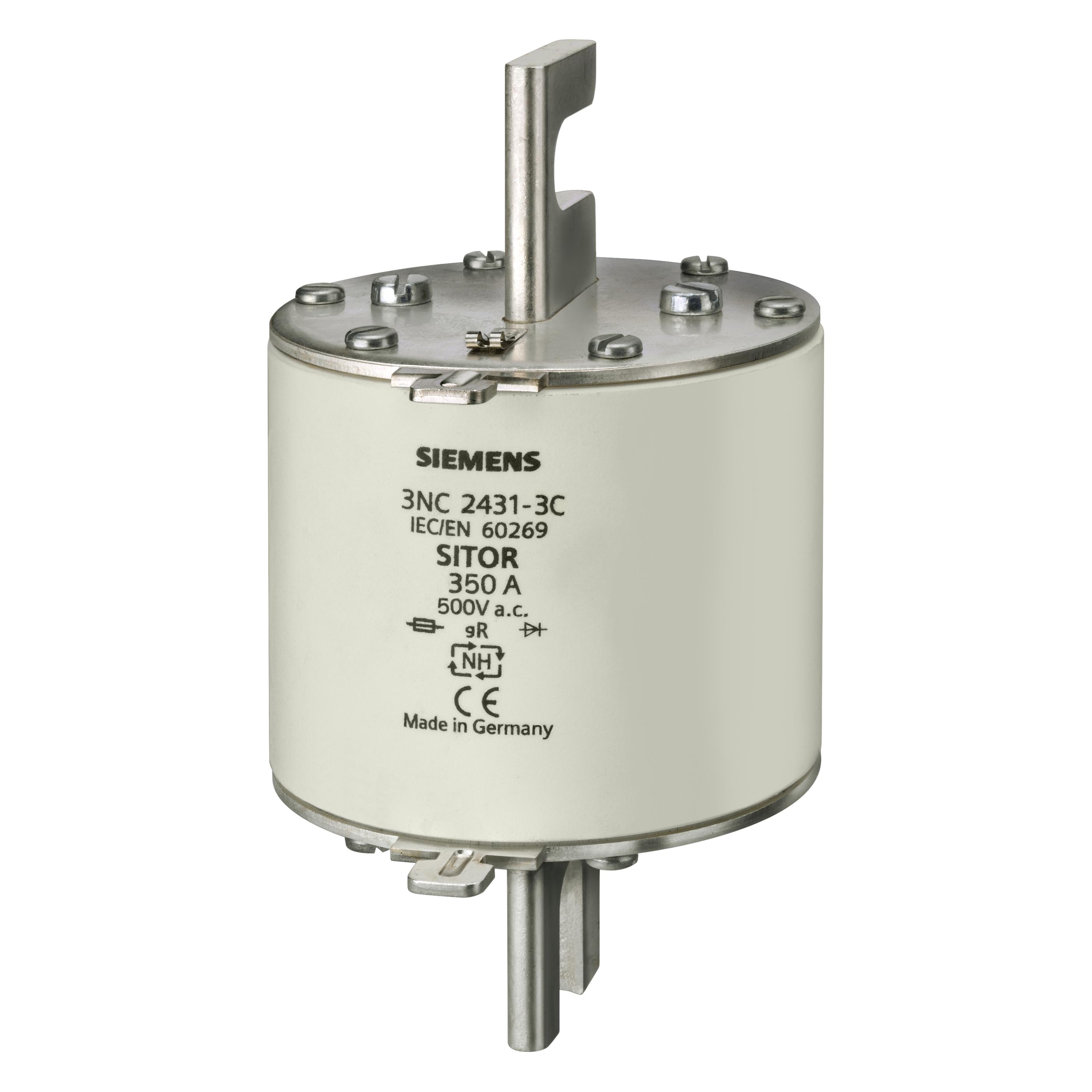 Siemens SITORSicherungseinsatz geschlitzten Messerkontakten NH A (1000 A) (3NC84443C)