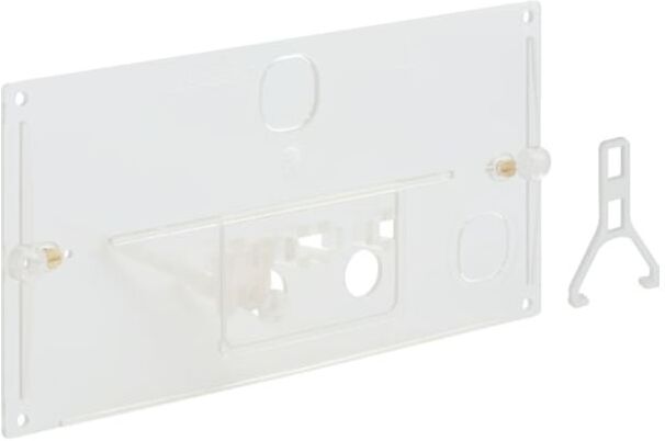 Geberit Schutzplatte 240026001 transparent, Hebelmechanik und Bügel