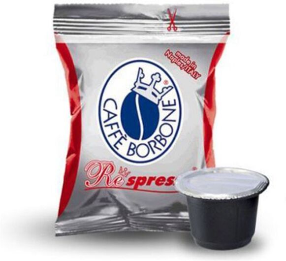 Caffè Borbone 50 Capsule Borbone Respresso Rossa Compatibili Nespresso