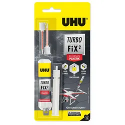UHU 2 Komponenten-Kleber Turbo Fix Plastik 10,0 g