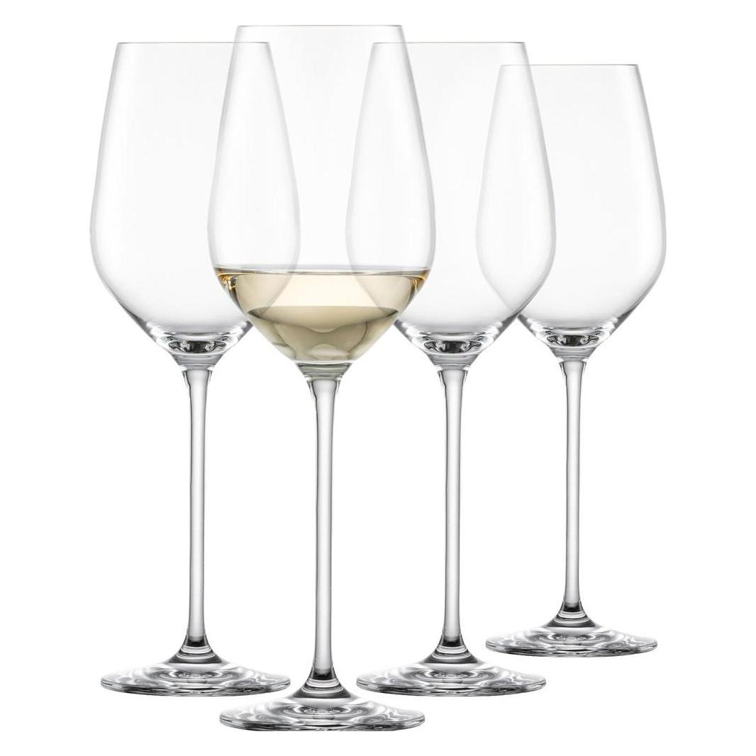 Schott Zwiesel Weissweinglas Fortissimo 0 4 Stück (42 cl, 4 Gläser, Weissweingläser) (123684-137150.0002)