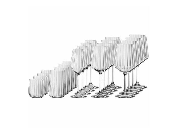 SPIEGELAU Gläser-Set Lifestyle Wein- & Bargläser 20-tlg., 20-tlg., Glas