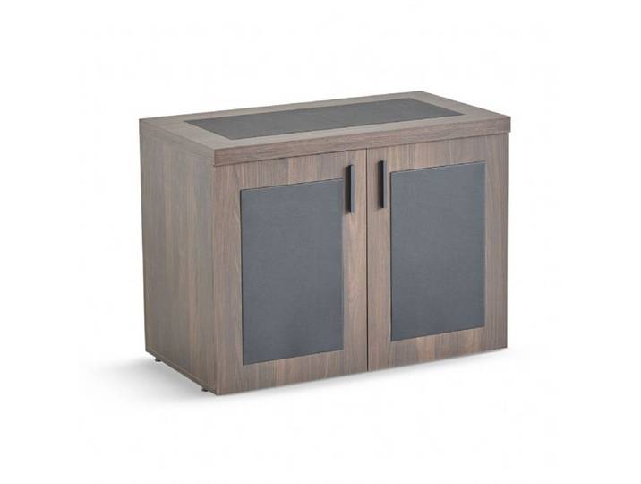 Xlmoebel Kommode Braun-Schwarzes Sideboard für Designer Arbeitszimmer (Einzelartikel, Sideboard), Made in Europa