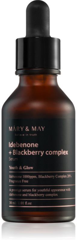 Mary&May Idebenone + Blackberry Complex Serum antioxidant serum to brighten and smooth the skin 30 ml