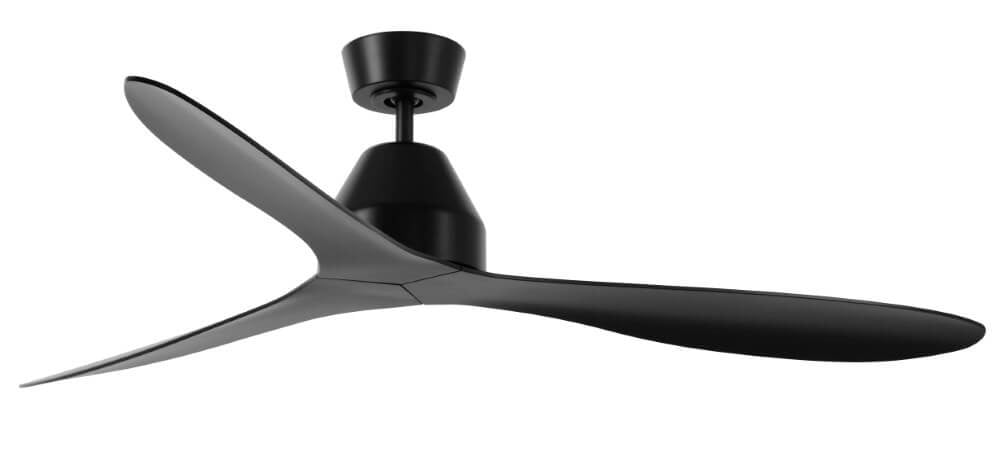 Beacon Whitehaven Plafondventilator zonder lamp, zwart, Ø 143 cm