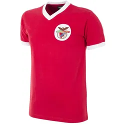 Copa Football, Herren, Fussballtrikot, SL Benfica 1974 - 75 Retro Trikot (M), Rot