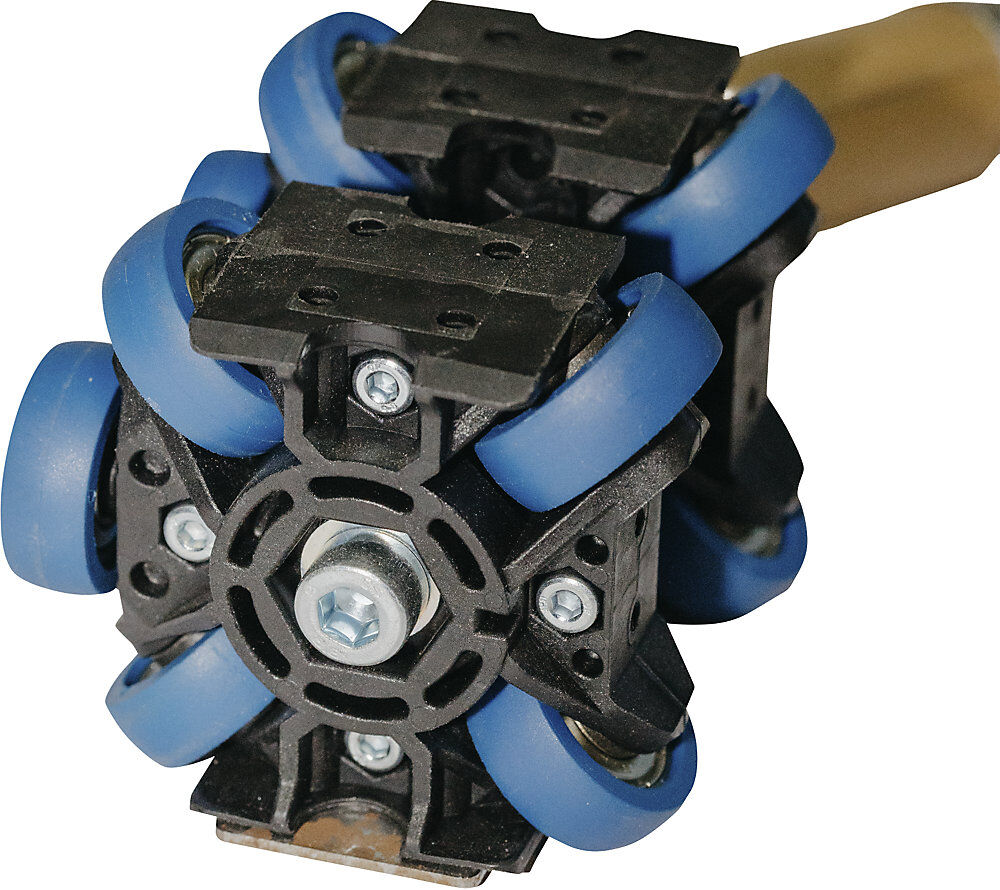 Zugsegment, Mitnehmer und Verbinder, je Segment 200 mm, wird mit weiteren Segmenten zu einer Kette montiert QuickMOVE