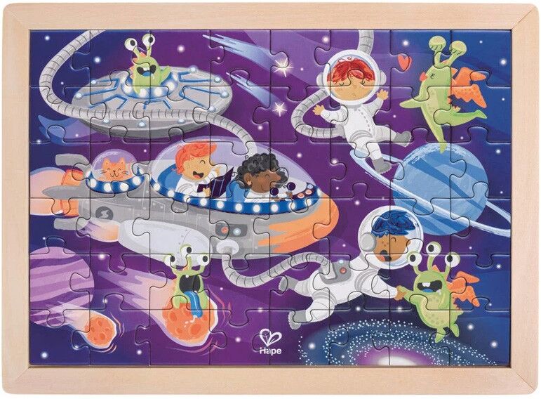Puzzle découverte de l'espace 2 en 1 - Hape