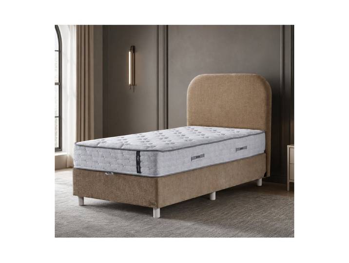 Bambi Kinderbett Boxspringbett mit Matratze und Kopfteil Kostenlose Lieferung (Set, Bettkasten, Kopfteil, Matratze), Geeignet für Jungen und Mädchen