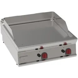 EURAST - Platte-frytop fe 15 mm gas glatte arbeitsplatte - 800x900x280 mm - 16 Kw - 36140313