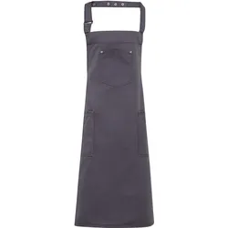 Premier Workwear Baumwoll Latzschürze 'Chino' PR132