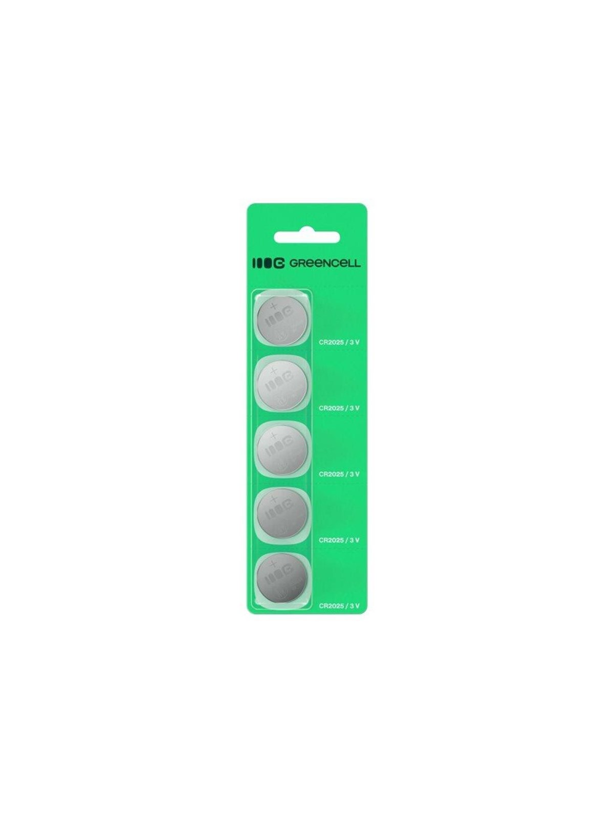 Green Cell battery - 5 x CR2025 - Li