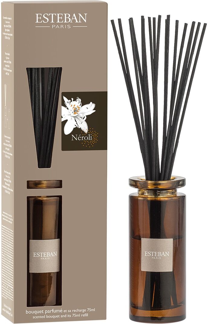 Esteban Difusor de varillas Neroli . Negro