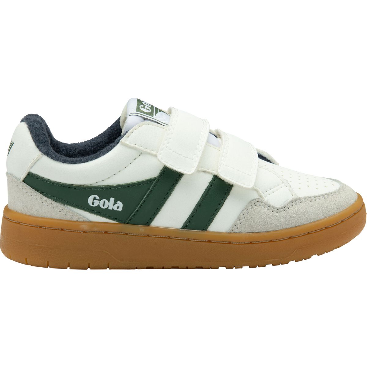 Gola Eagle Strap Sneaker Kids white/evergreen/navy (XN) 30K CKA530-XN-30K-whiteevergreennavy