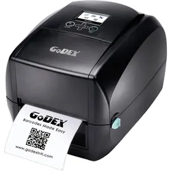 Godex RT700i Pro Etiketten-Drucker Drucker USB-A (USB 2.0), RS232, RJ45 (203 dpi), Etikettendrucker, Schwarz