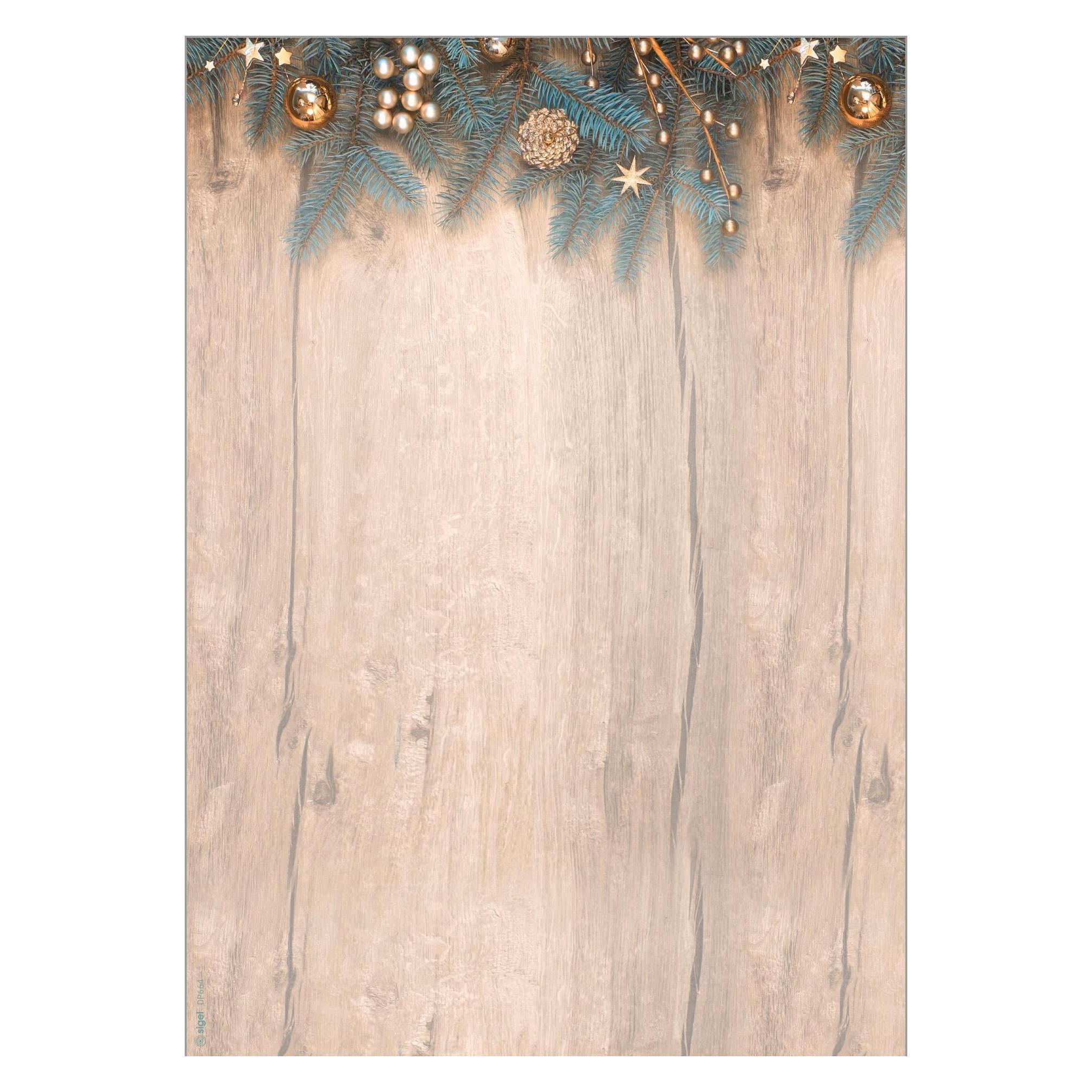 Sigel Weihnachtsbriefpapier (25 Stk.) (DP664)