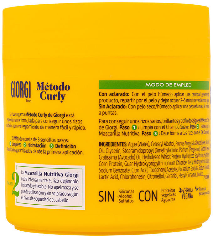 Giorgi Line Masque Giorgi Curly Method 350 ml