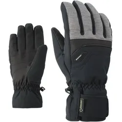 ZIENER Herren Handschuhe GLYN GTX + Gore plus warm glove ski, Größe 7 in Grau Grau