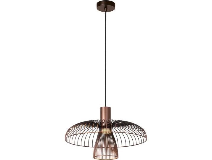 Lucide NIGELLA - Hanglamp - Ø 40\,5 cm - 1xGU10 (MR16) - Koffie - Essential