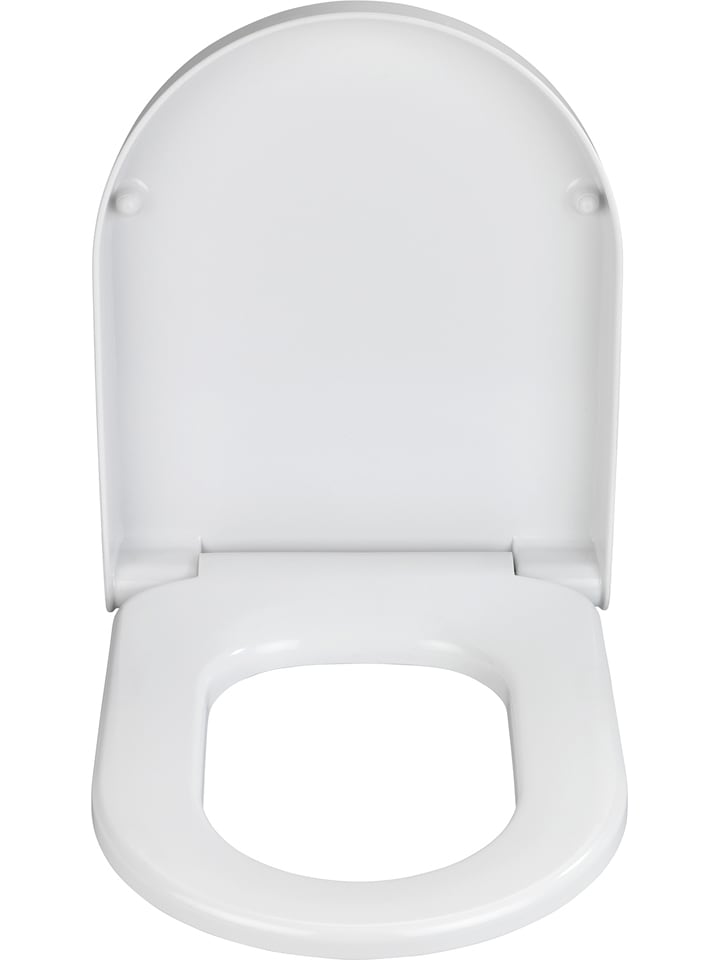 Wenko Absenkautomatik-WC-Sitz "Exclusive Nr. 4" in Weiß - onesize