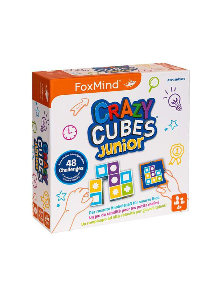 Foxmind Legespiel "Crazy Cubes Junior" - ab 4 Jahren - onesize