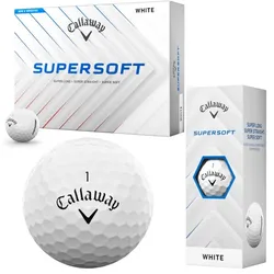 Callaway Supersoft Golfball 12er weiss