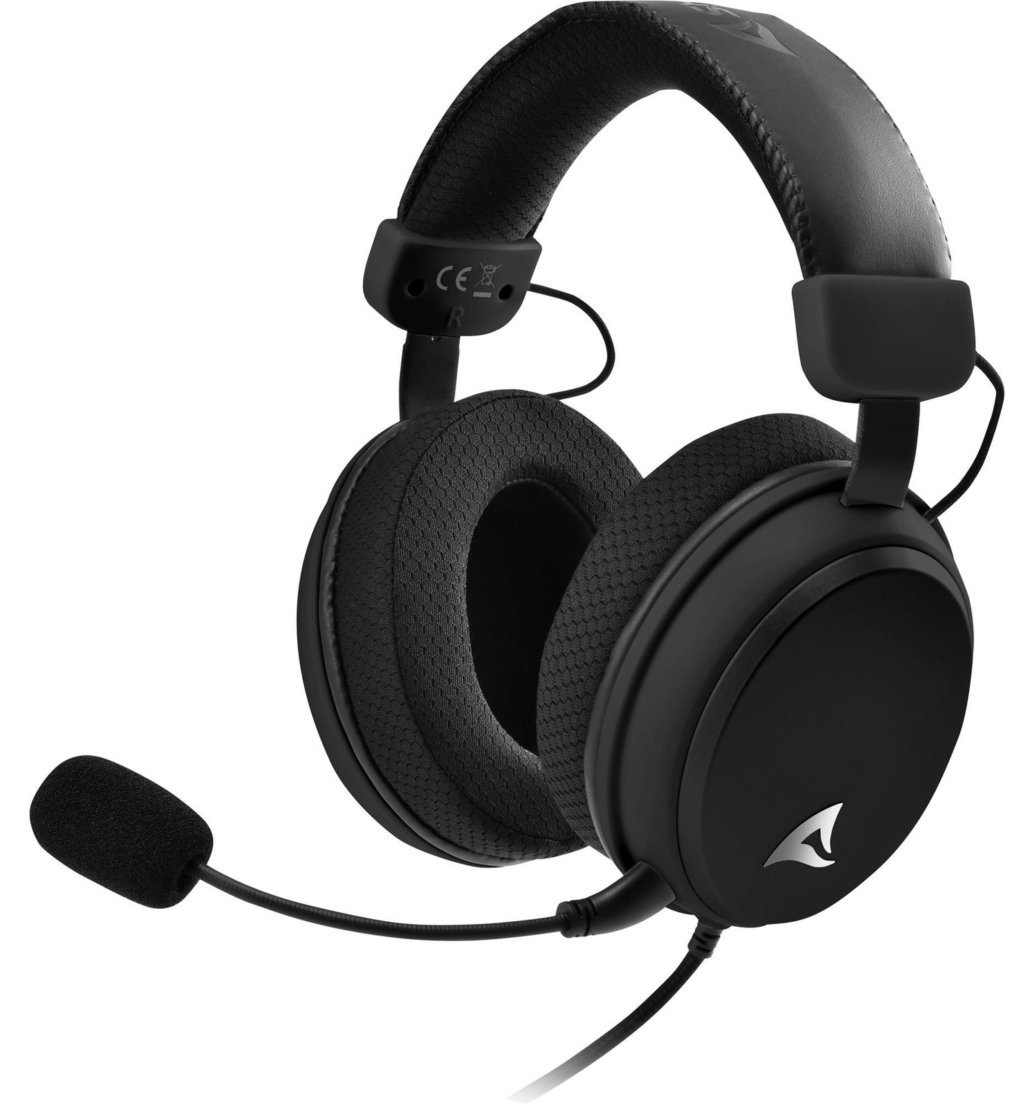 Sharkoon Skiller SGH25 headset met 3,5 mm jack, zwart
