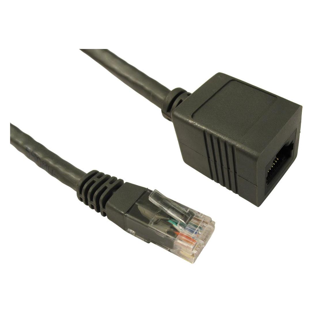Cables Direct CDL 0.5m Cat6 Extension Patch (CAT6, 0.50 m) (RJEXTC6-100)