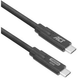ACT USB 3.0 10Gbps 60W USB Type-C« Cable, 3 meters (3 m, USB 3.2 Gen 2, 60 W), USB Kabel
