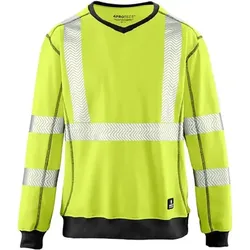 Warnschutz Sweatshirt "COLUMBUS" - XS - gelb
