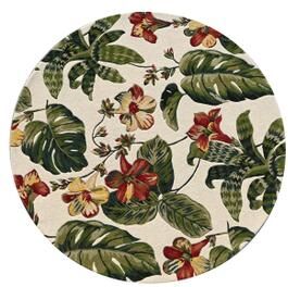 Domani Saunt Hand Tufted Wool Modern Tropics Area Rug