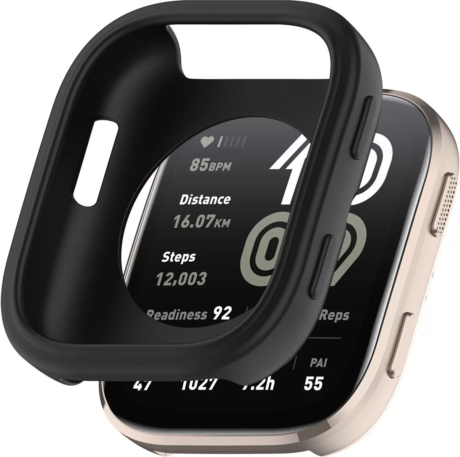 INF Silikonhülle für Amazfit Bip 6 (A2435) Schwarz