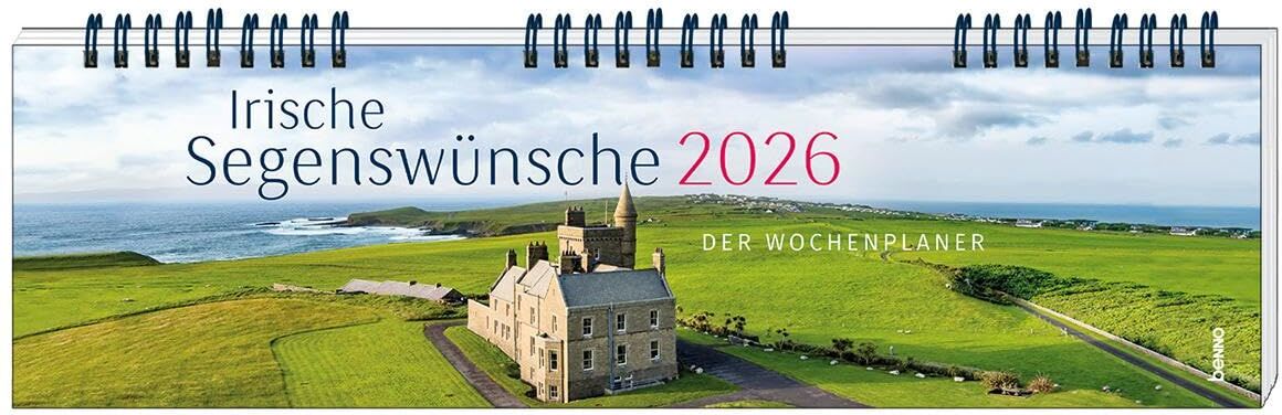 Irische Segenswünsche 2026: Der Wochenplaner - Preis vom 30.09.2026 09:01:18 h