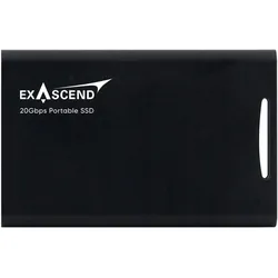 Exascend Element 4TB (PSSD) (4 TB), Externe SSD, Schwarz