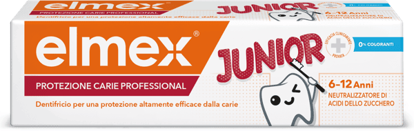 Elmex Dentifricio Junior Bimbi, Bambini 6-12 anni 75 ml