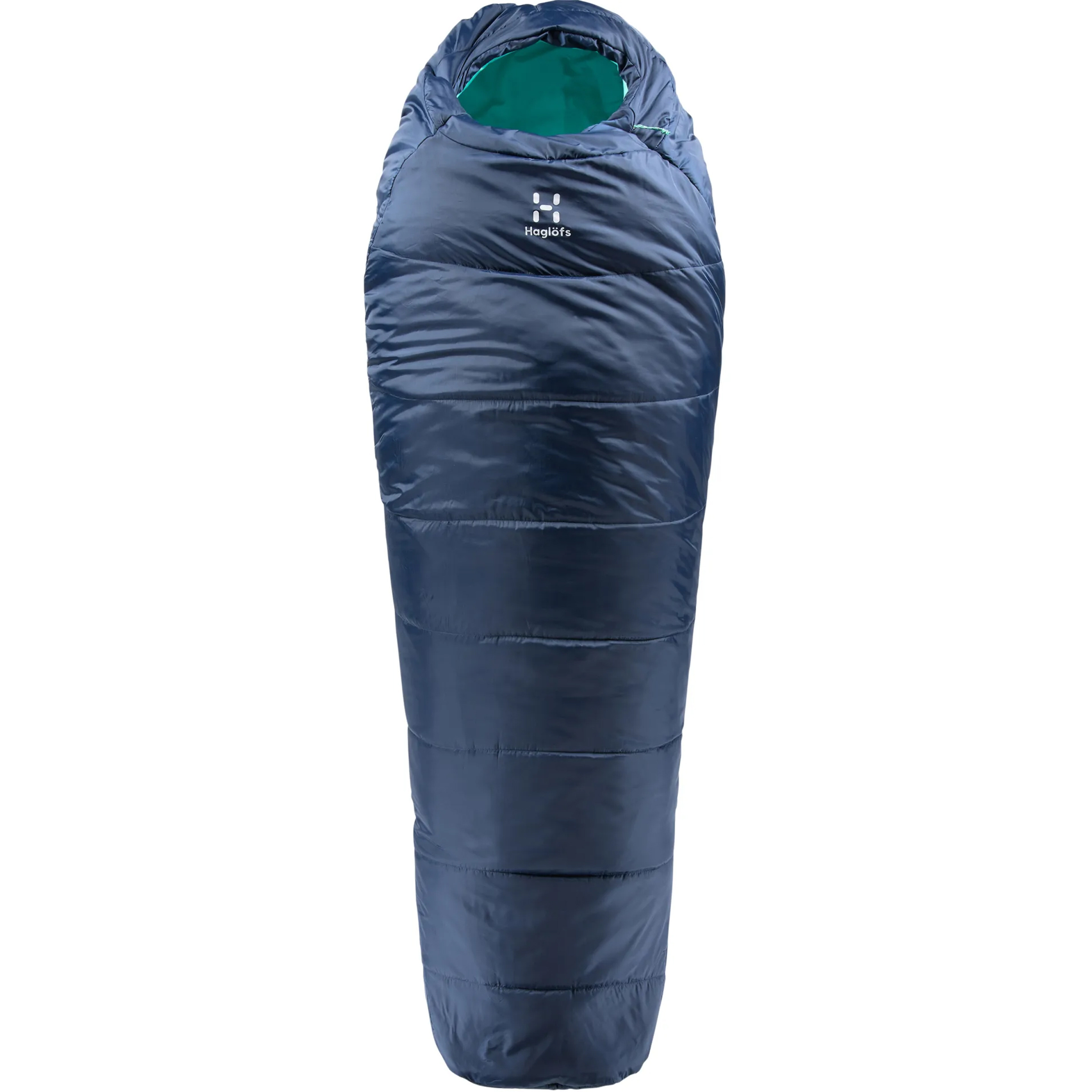 Haglöfs Musca -13 Schlafsack Kunstfaserschlafsäcke blau Größe 175L Camping Klein verpackbar
