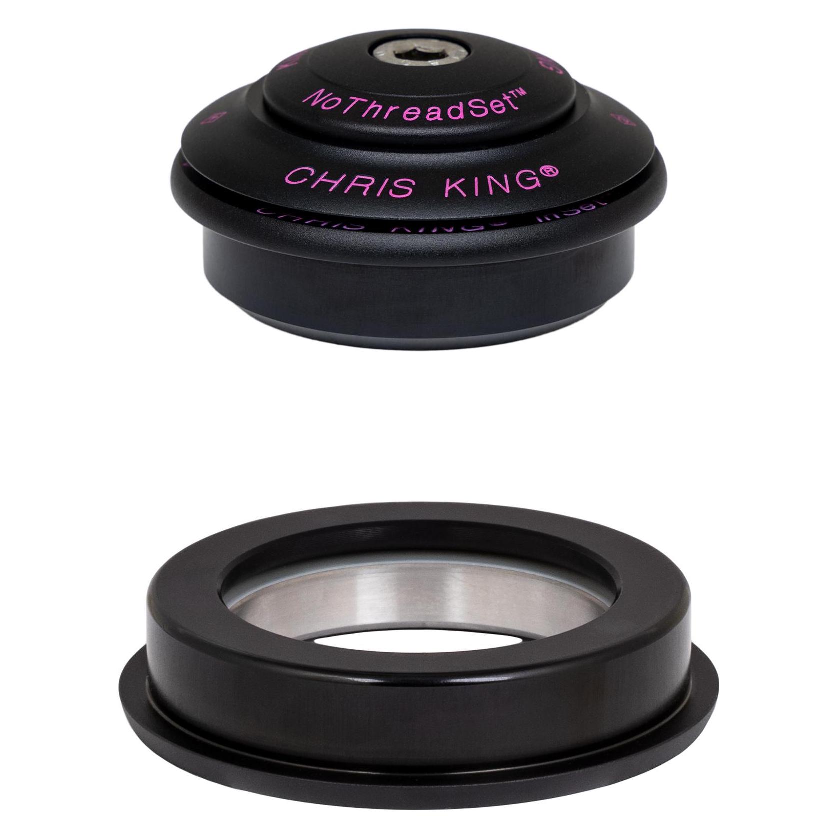 Chris King InSet I2 Tapered Steuersatz, Edelstahl-Lager, 1 1/8"-1.5", GripLock, ZS44/28.6 | ZS56/40 (53632024)