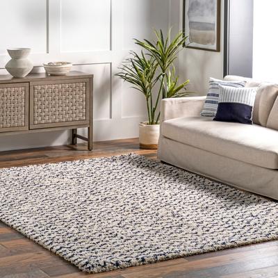 Nuloom Mia Contemporary Chevron Shag Area Rug